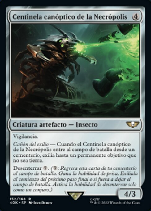 Centinela canóptico de la Necrópolis