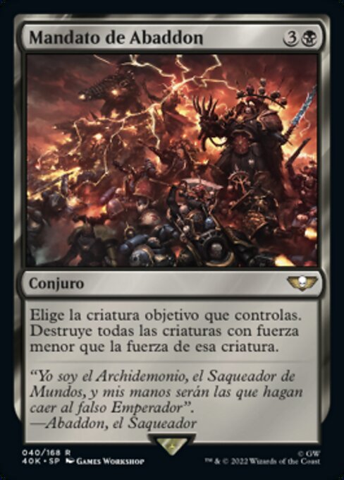 Mandato de Abaddon