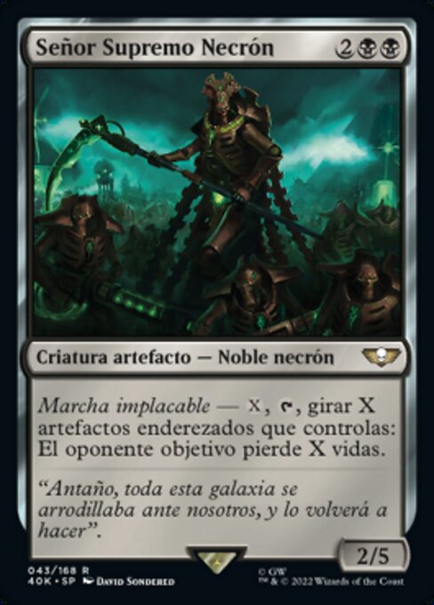 Señor Supremo Necrón