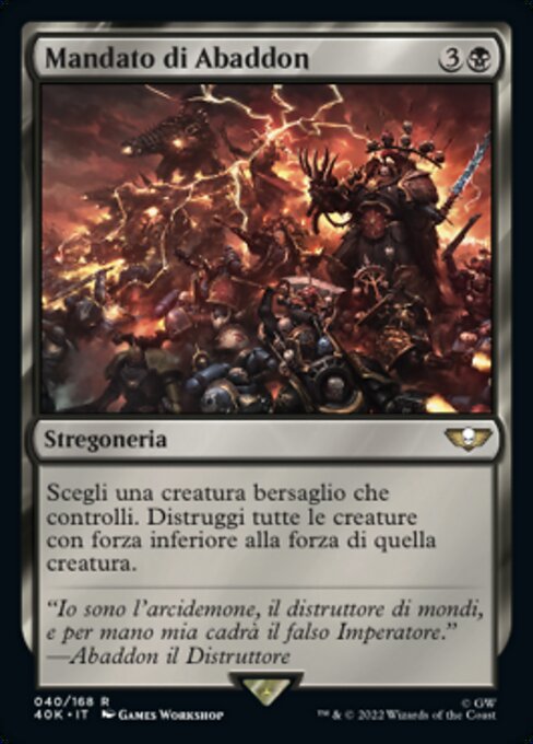 Mandato di Abaddon