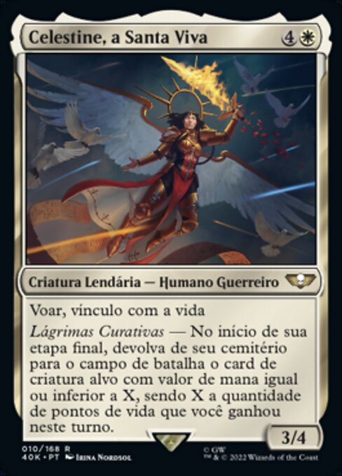 Celestine, a Santa Viva