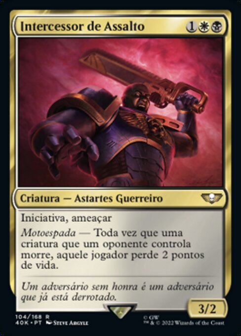 Intercessor de Assalto