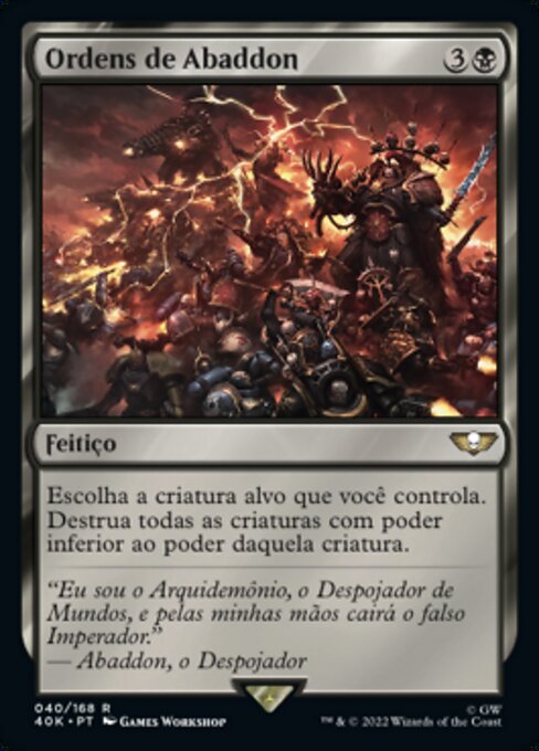 Ordens de Abaddon