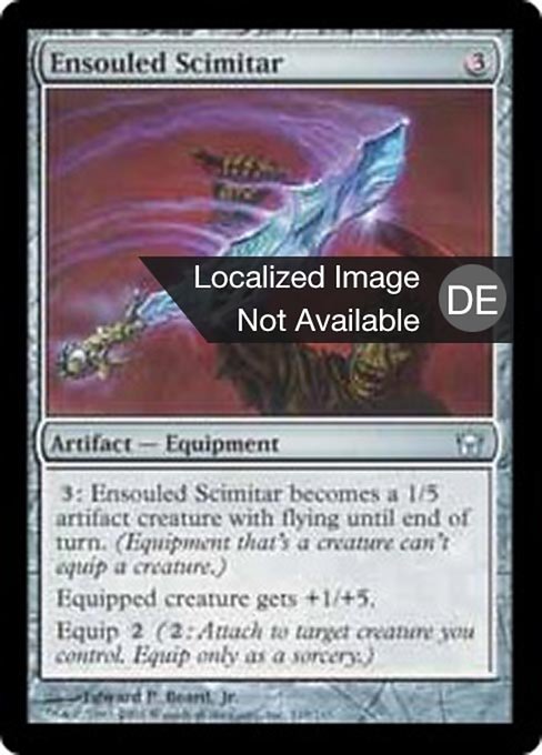 Beseelter Krummsäbel