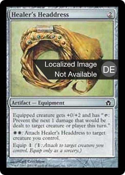 Kopfschmuck des Heilers