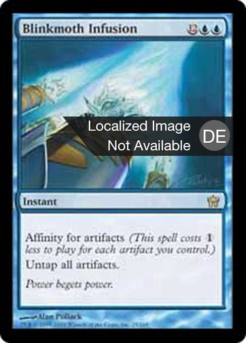 Blinkmotten-Infusion