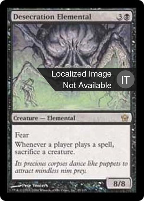 Desecration Elemental