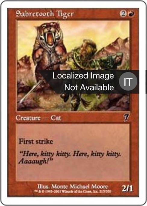 Sabretooth Tiger
