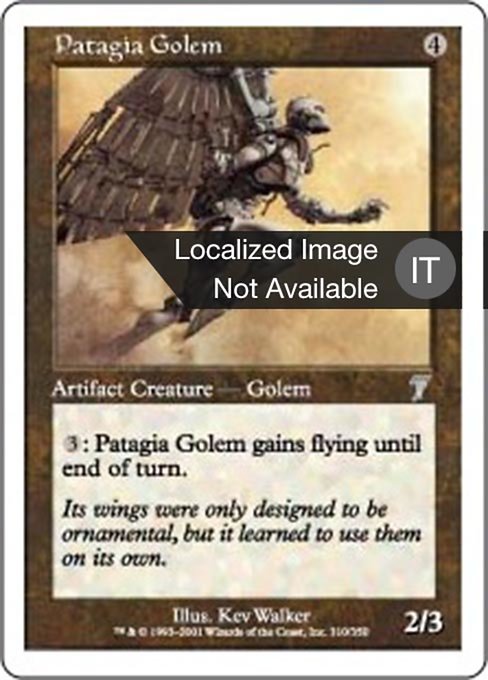 Patagia Golem