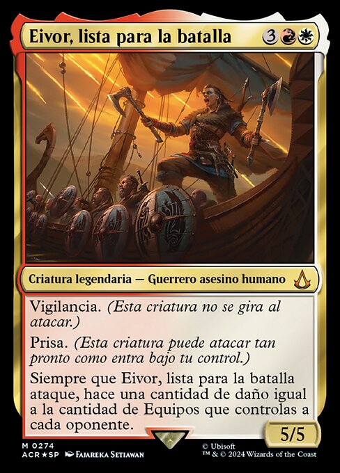 Eivor, lista para la batalla
