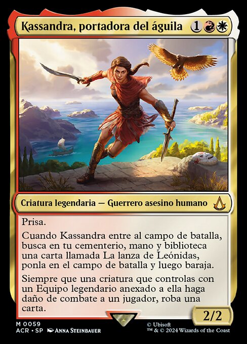 Kassandra, Eagle Bearer