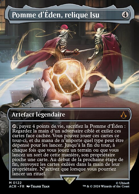 Pomme d'Éden, relique Isu