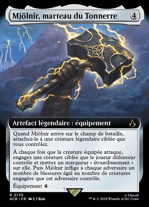 Mjölnir, marteau du Tonnerre