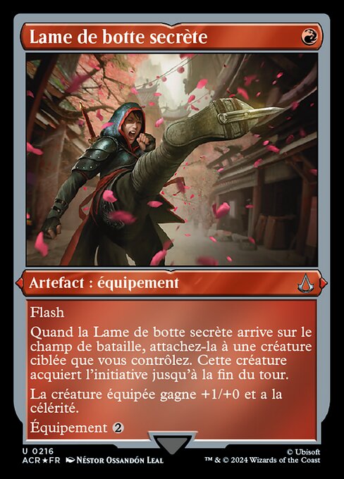 Lame de botte secrète