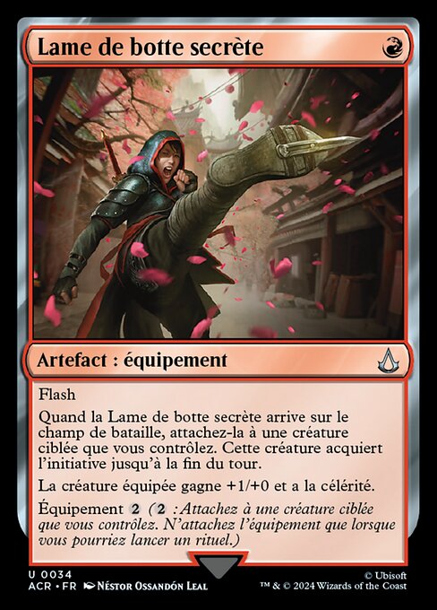 Lame de botte secrète