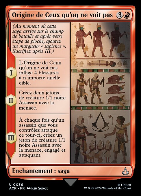 Origine de Ceux qu'on ne voit pas