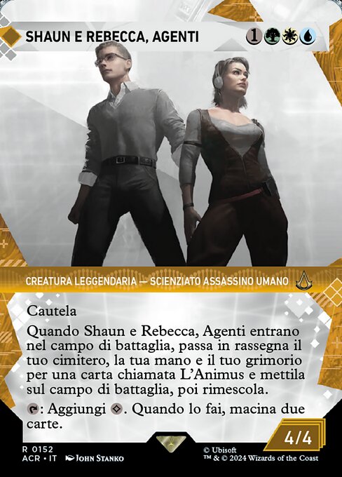 Shaun & Rebecca, Agents