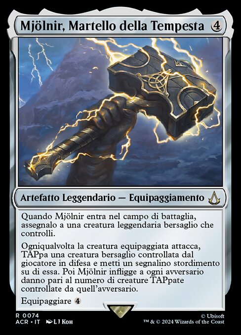 Mjölnir, Storm Hammer