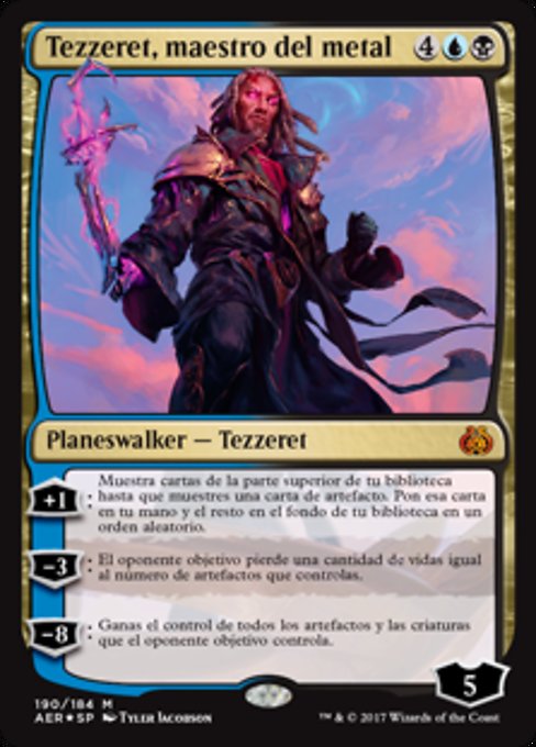 Tezzeret, maestro del metal