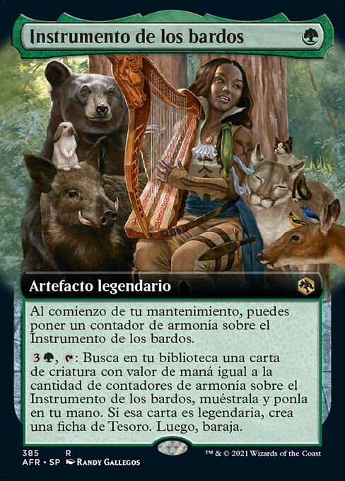 Instrumento de los bardos