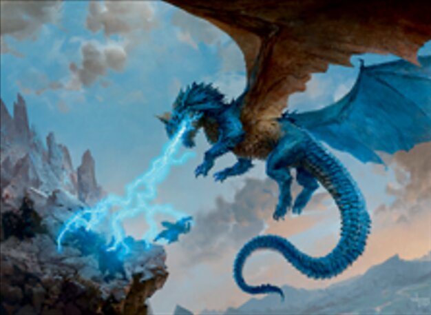 Dragon bleu