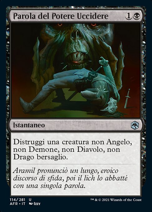 Parola del Potere Uccidere