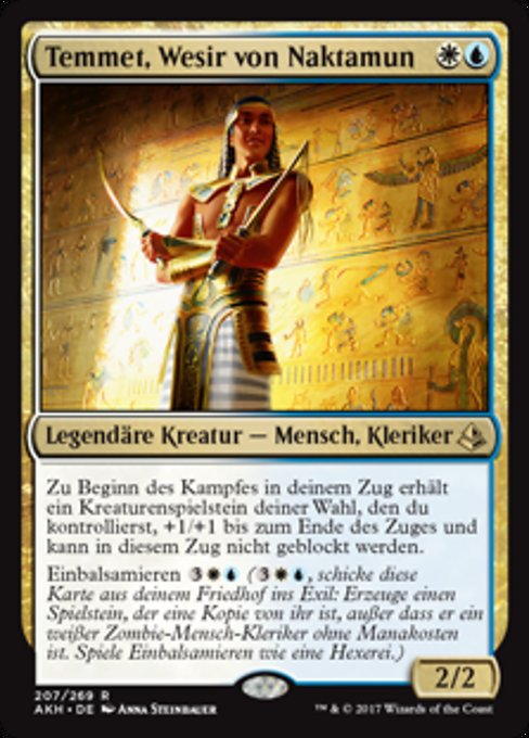 Temmet, Vizier of Naktamun