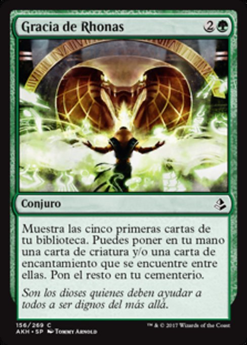 Benefaction of Rhonas