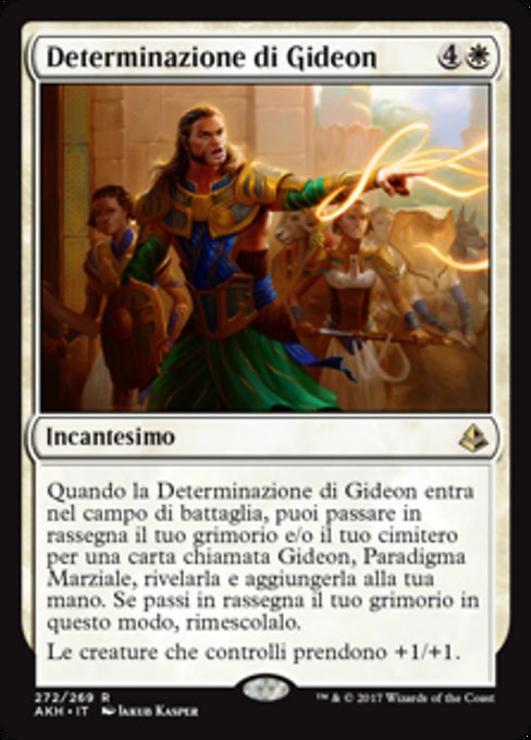 Determinazione di Gideon