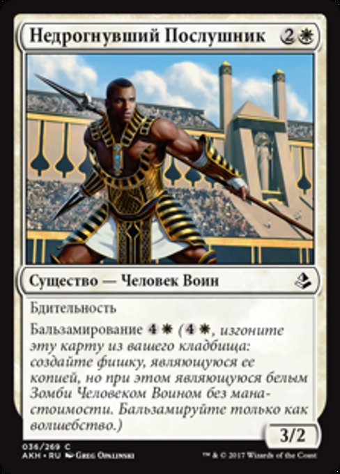 Недрогнувший Послушник