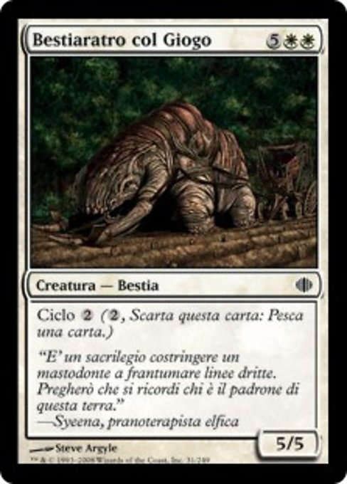 Bestiaratro col Giogo