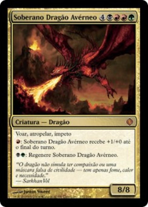 Soberano Dragão Avérneo