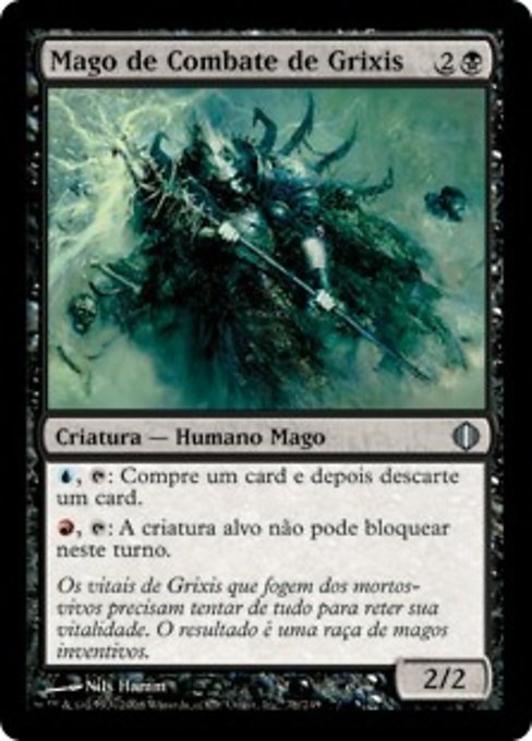 Mago de Combate de Grixis