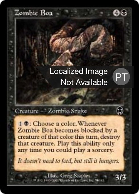 Zombie Boa