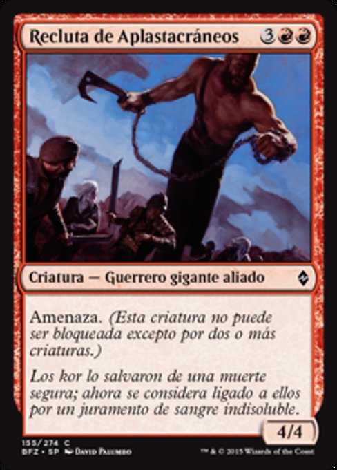 Recluta de Aplastacráneos