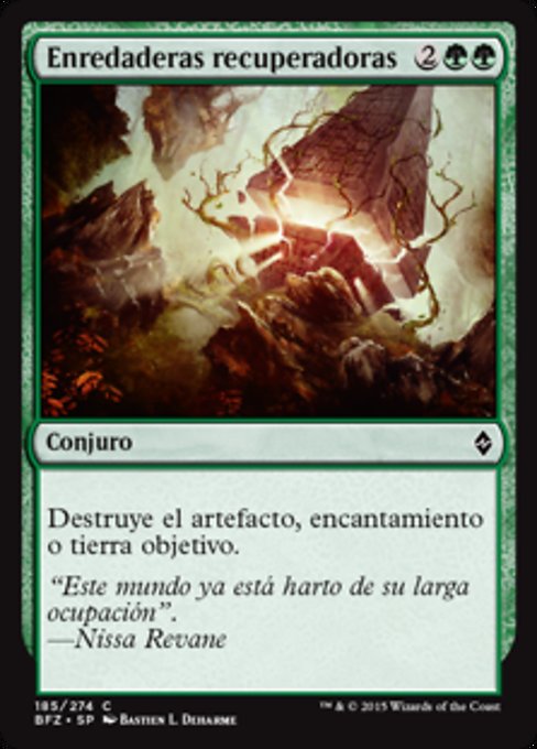 Enredaderas recuperadoras