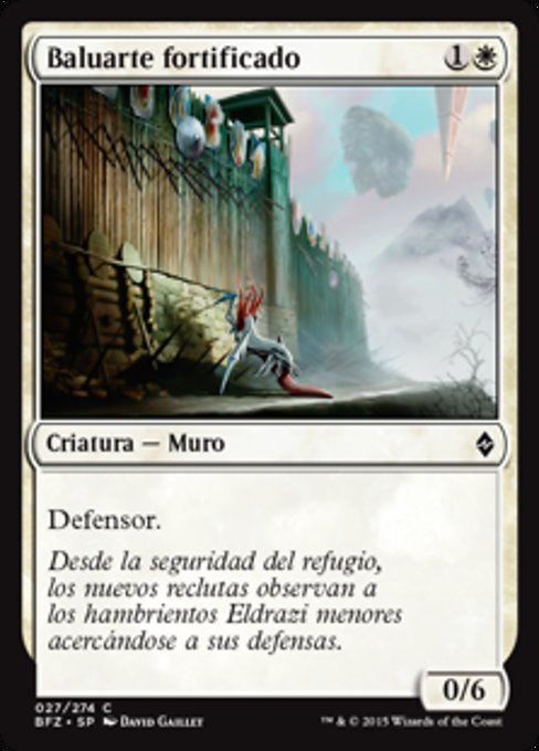 Baluarte fortificado