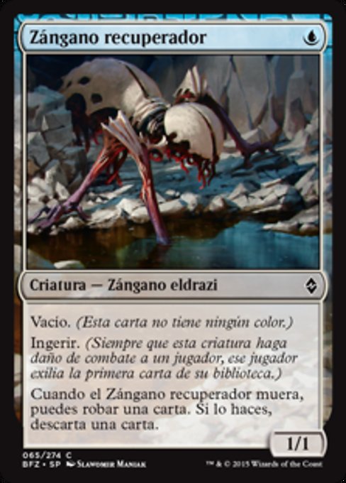 Zángano recuperador