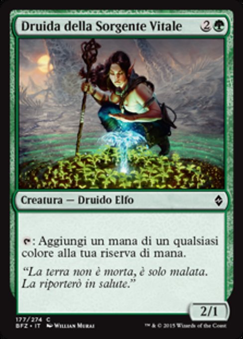 Druida della Sorgente Vitale