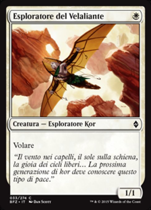 Esploratore del Velaliante