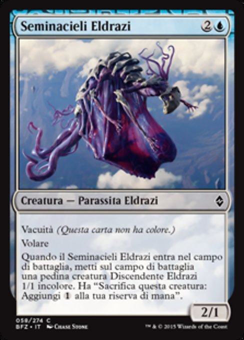 Seminacieli Eldrazi