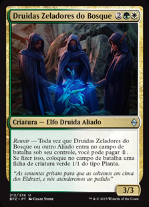 Druidas Zeladores do Bosque