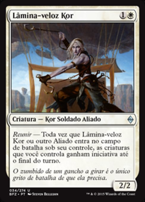 Lâmina-veloz Kor
