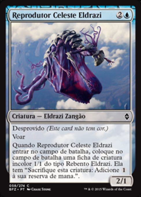 Reprodutor Celeste Eldrazi