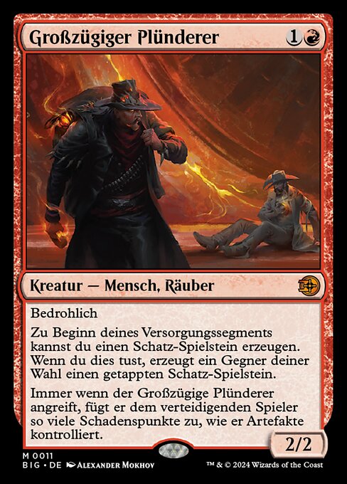 Generous Plunderer