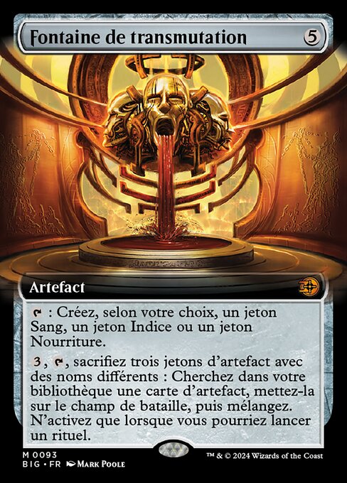 Fontaine de transmutation