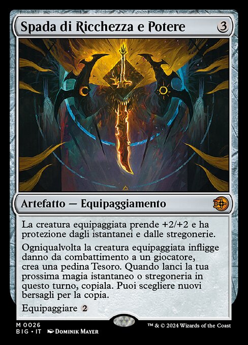 Sword of Wealth and Power