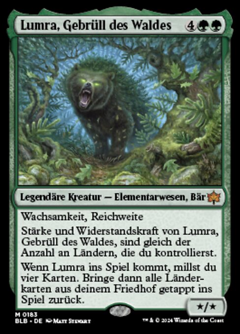 Lumra, Bellow of the Woods