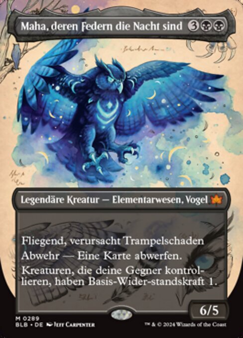 Maha, Its Feathers Night