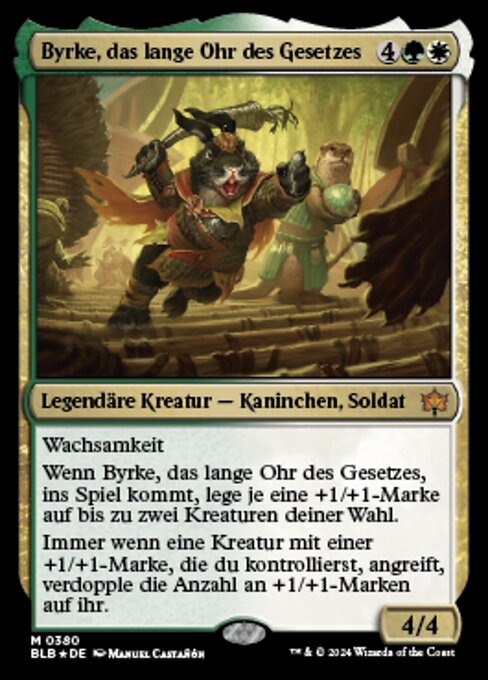 Byrke, Long Ear of the Law